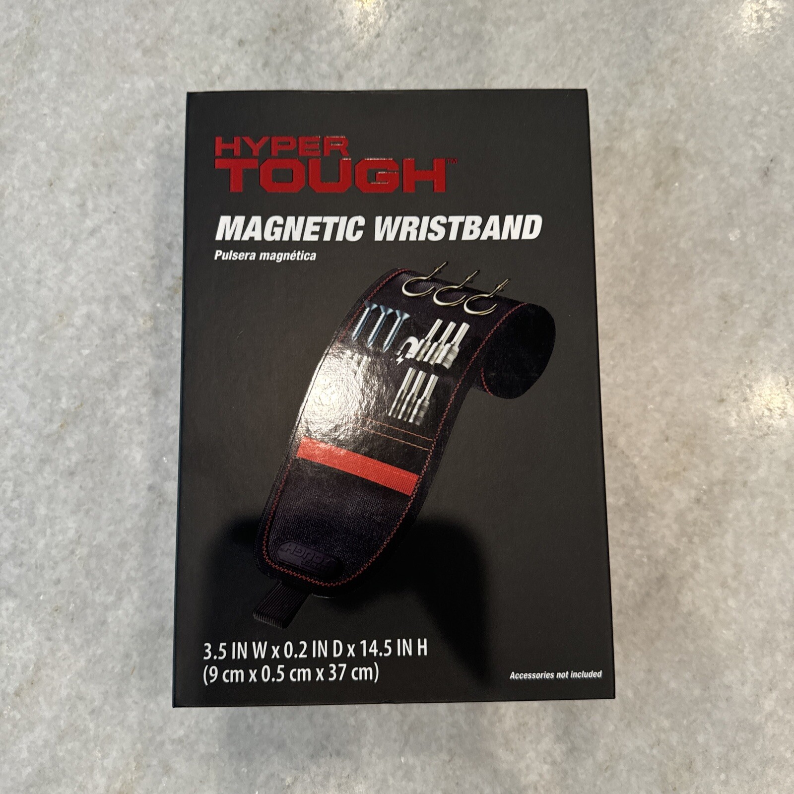 Hyper Tough Tool Storage Magnetic Wristband, Model 42868 Brand New