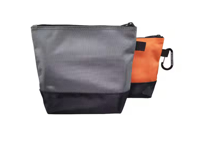 Klein Tools 9 In. Stand-Up Zipper Tool Bag (2-Pack)