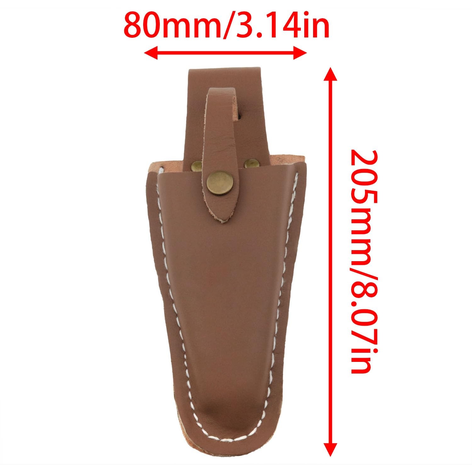 1 PCS Leather Sheath Tool Holster Plier Knife Pouch Holder Belt Garden Trimmer