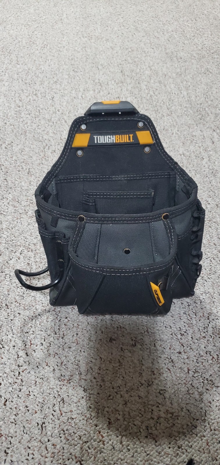 Toughbuilt Padded Electrician Handyman Tool Belt 2 Pouch w/Straps + Extra Pouch!