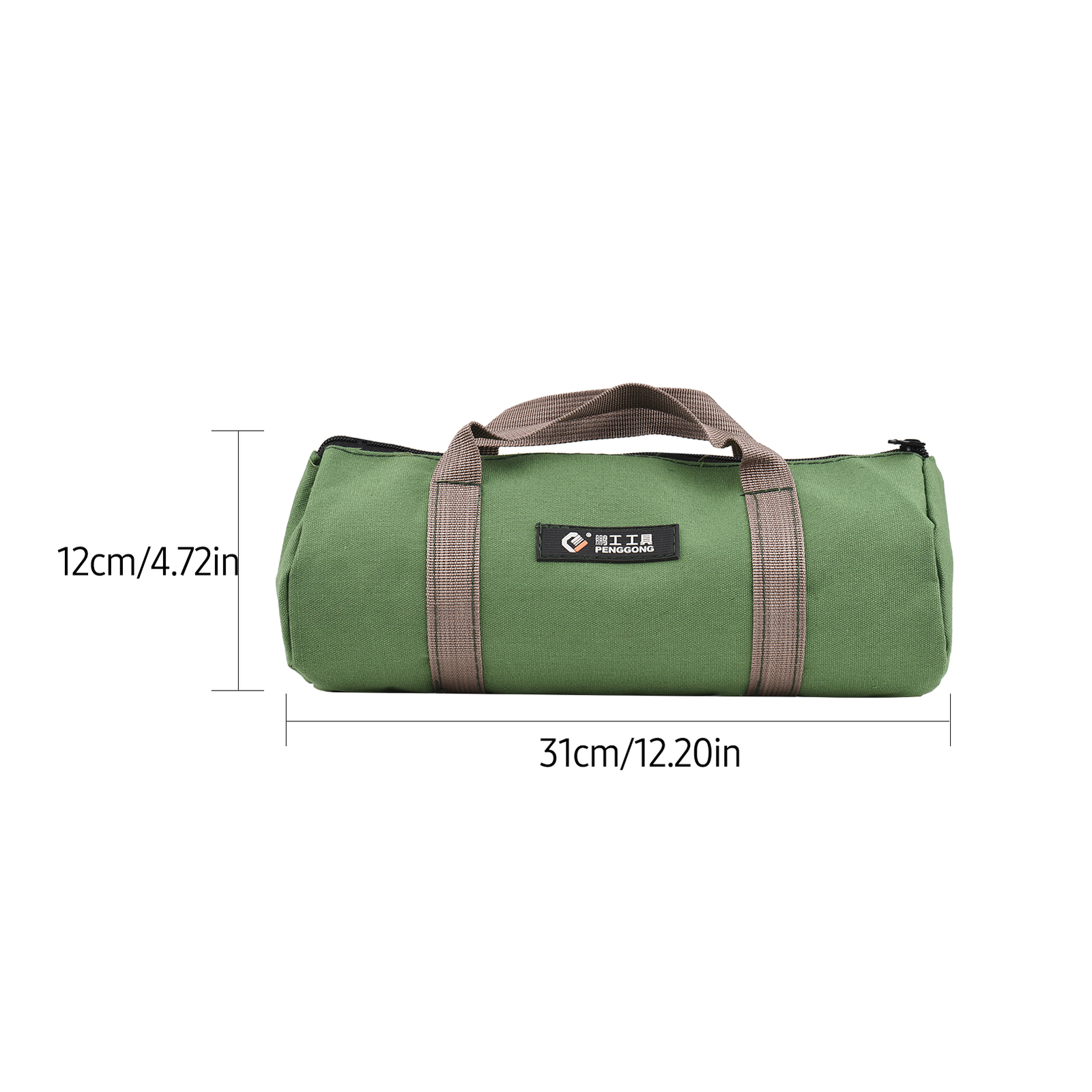 Tool Storage Bag Portable Tool Zipper Bag Woodworking Toolbag Organizer O1J9
