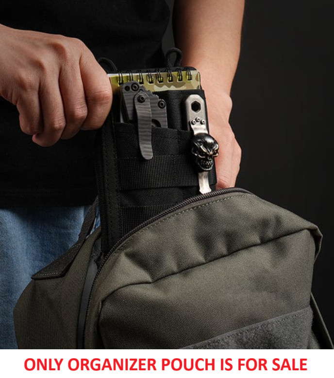 Viperade VE18 EDC Pocket Organizer With MOLLE Webbing Straps 500D Polyester
