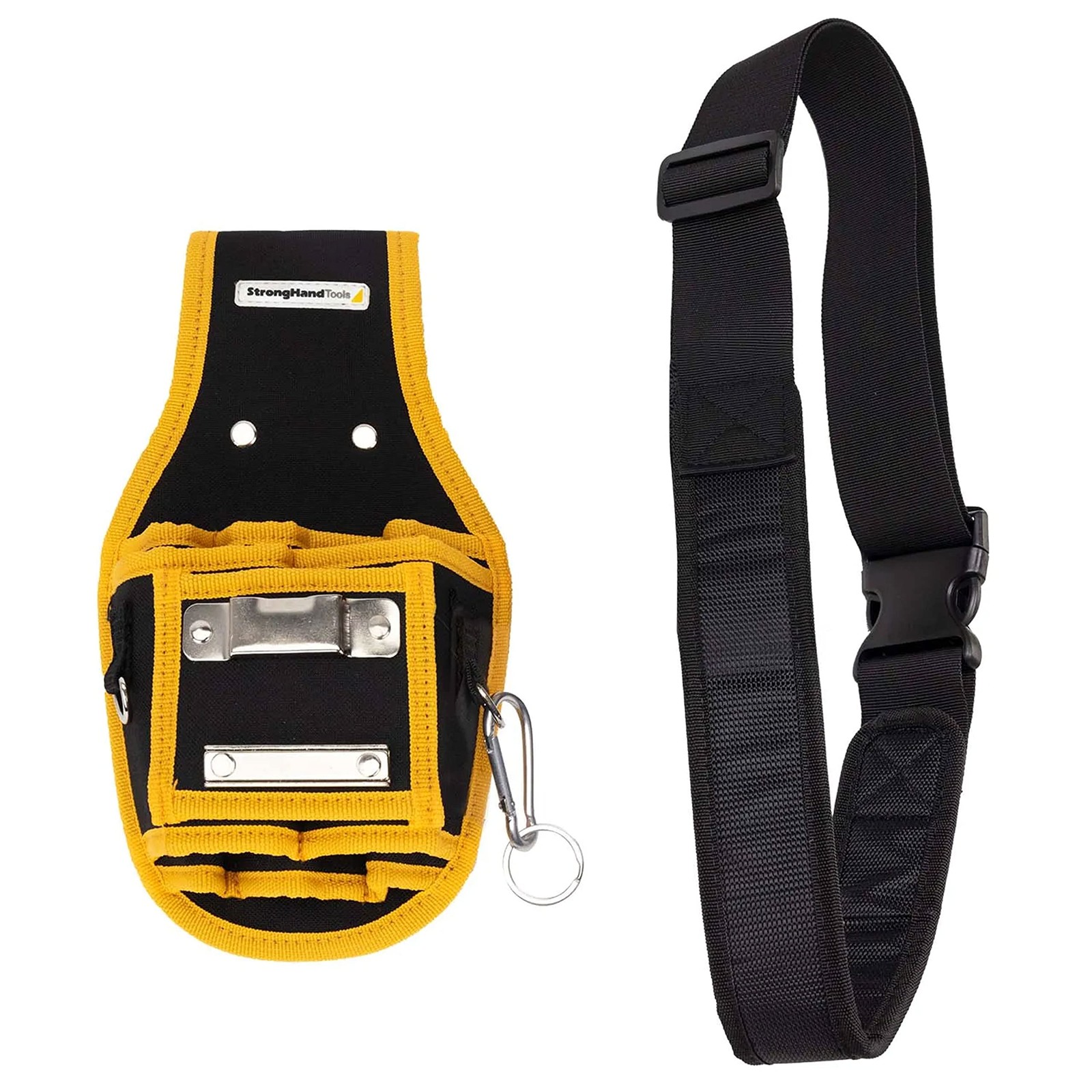 MTP100 Tool Pouch with Screw Magnet 5 Open Pockets Durable Belt Metal Clip