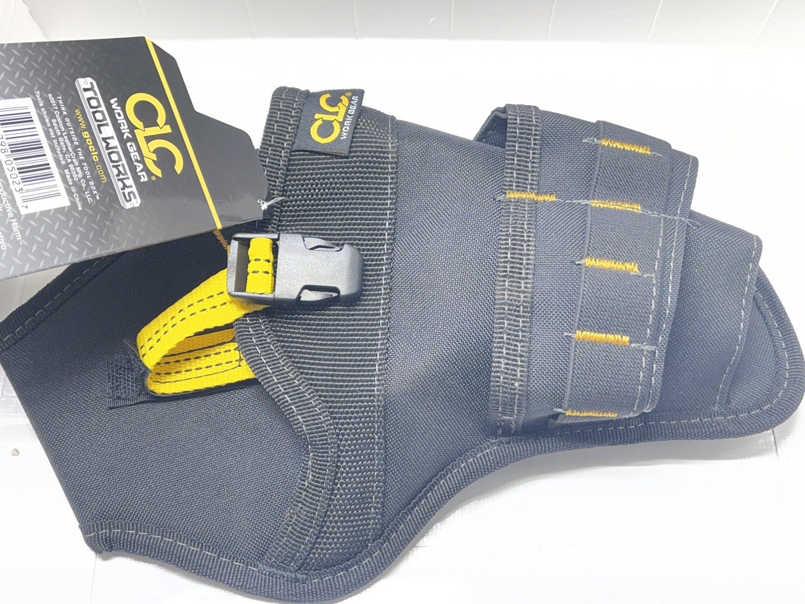 Custom LeatherCraft CLC 5023 – Cordless Drill Holster Tool Belt Pouch Holder