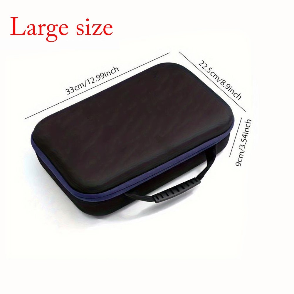 Oxford Fabric Tool Bag for Electric Drill with Zippered Closure and Net Storage