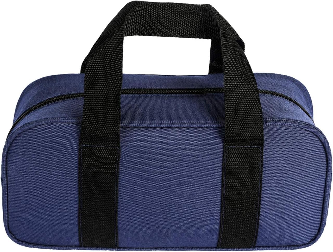 Durable Blue Tool Organizer Bag with Wide Open Mouth – Perfect for Professionals
