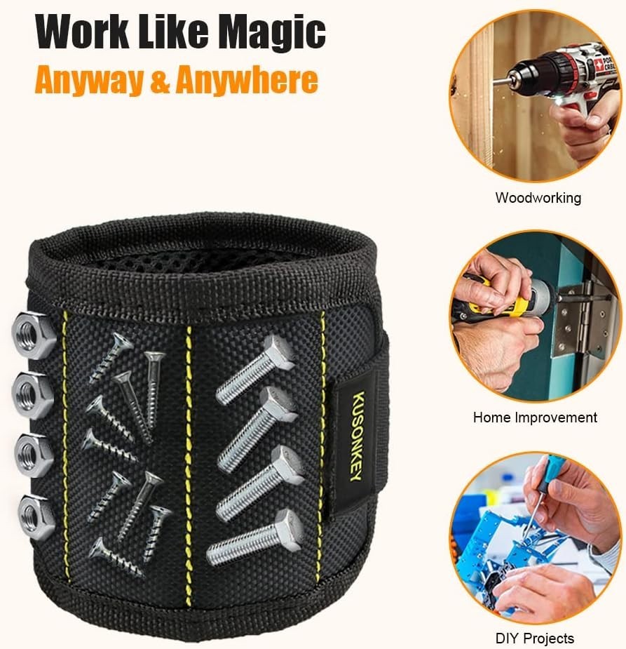 Magnetic Wristband Tool Holder