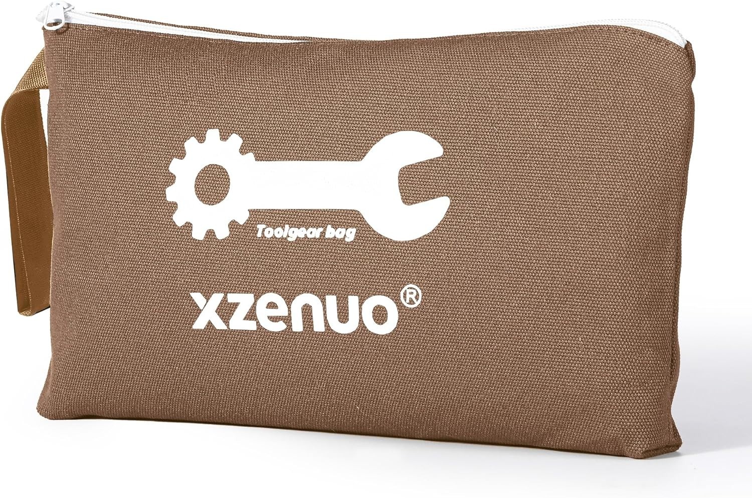 Versatile Zipper Tool Pouch – 16oz Canvas, 12.5″ for Travel & Tool Organization