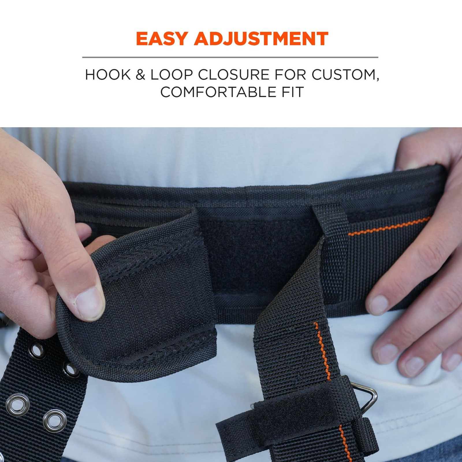 Arsenal 5550 Foam Padded Adjustable Work Tool Belt XLarge Black Heavy Duty