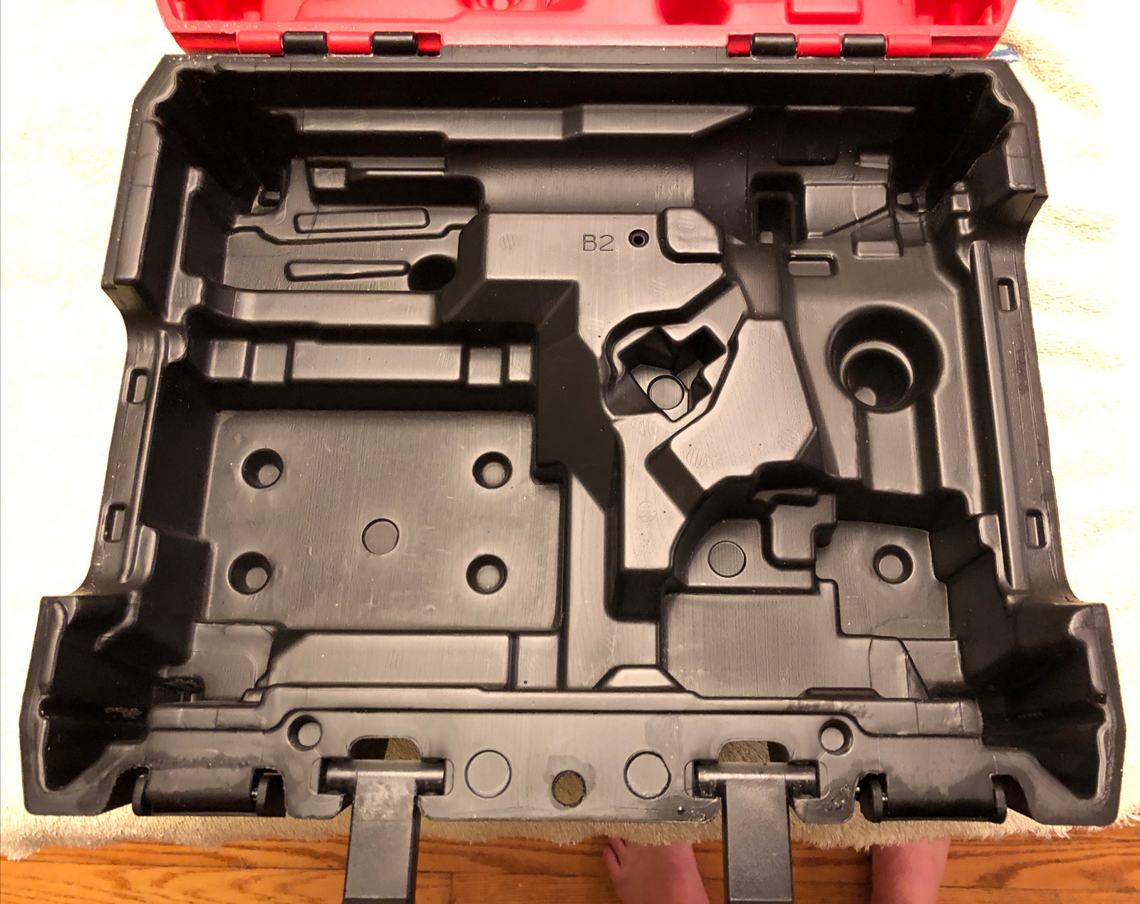 Case Only For Milwaukee 2853-22CT M18 Fuel 18v 1/4” Hex Impact Driver Kit Box