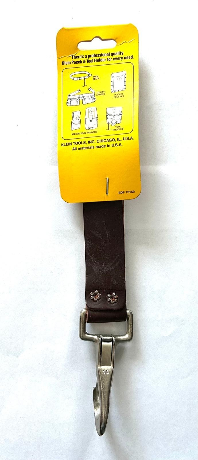 Klein Tools Genuine Top-Grain Cowhide Loop Tool Heavy-Duty Construct5458 USA NOS