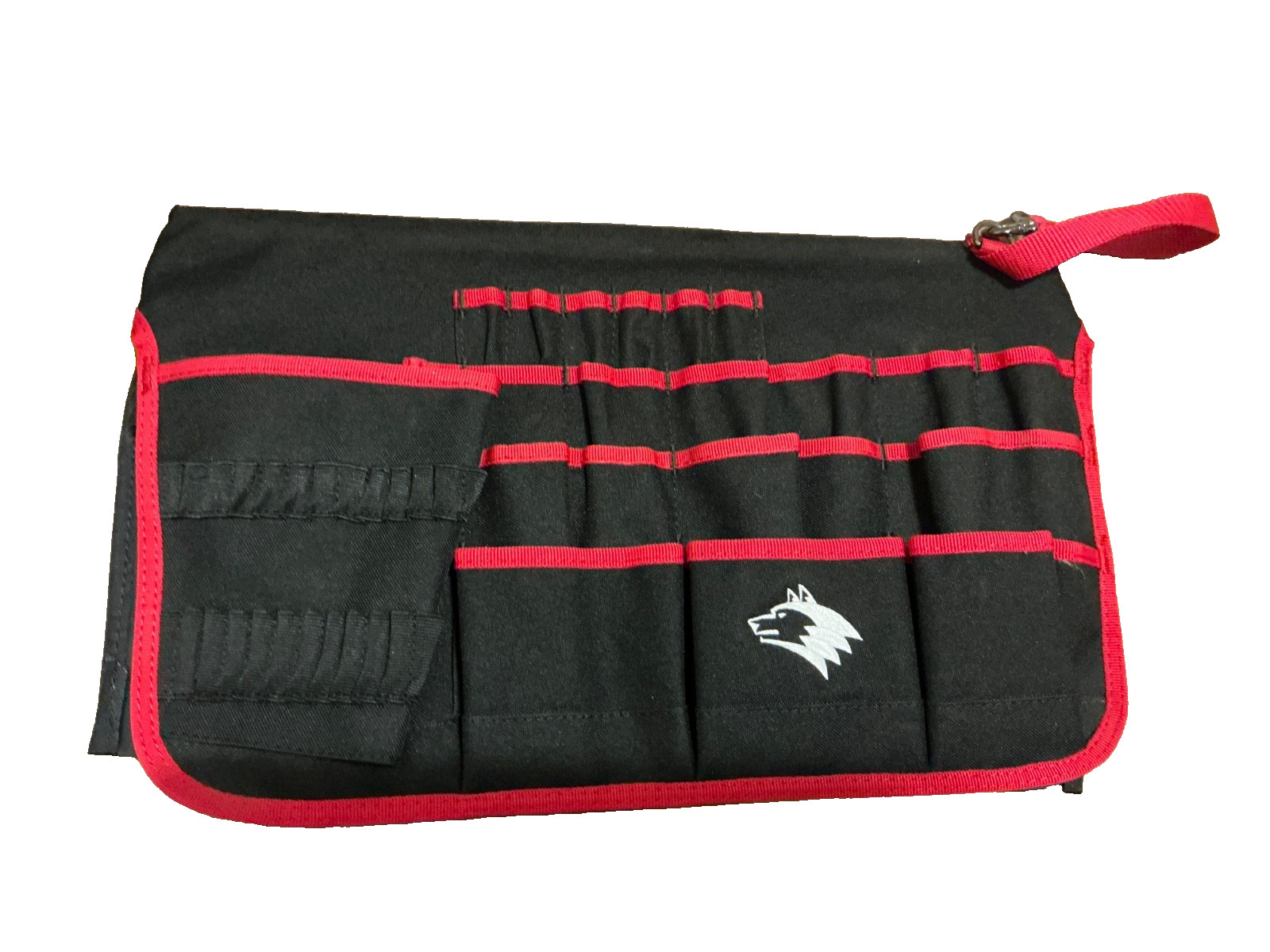 Husky Bucket Jockey Red and Black Tool Organizer Fits 5 Gallon Bucket 75 pocket