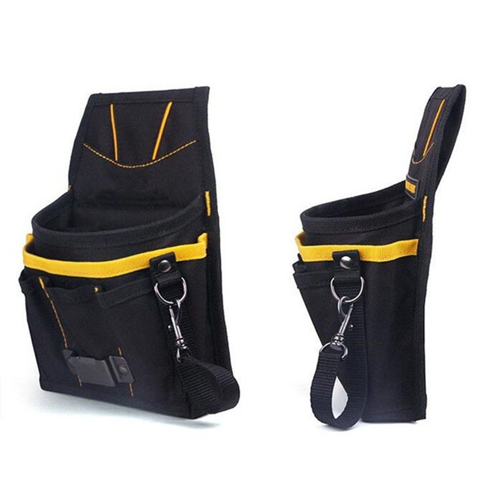 Hot Sale Tool Bag Waist Storage With Pockets 24*17*4cm Belt Tool Black