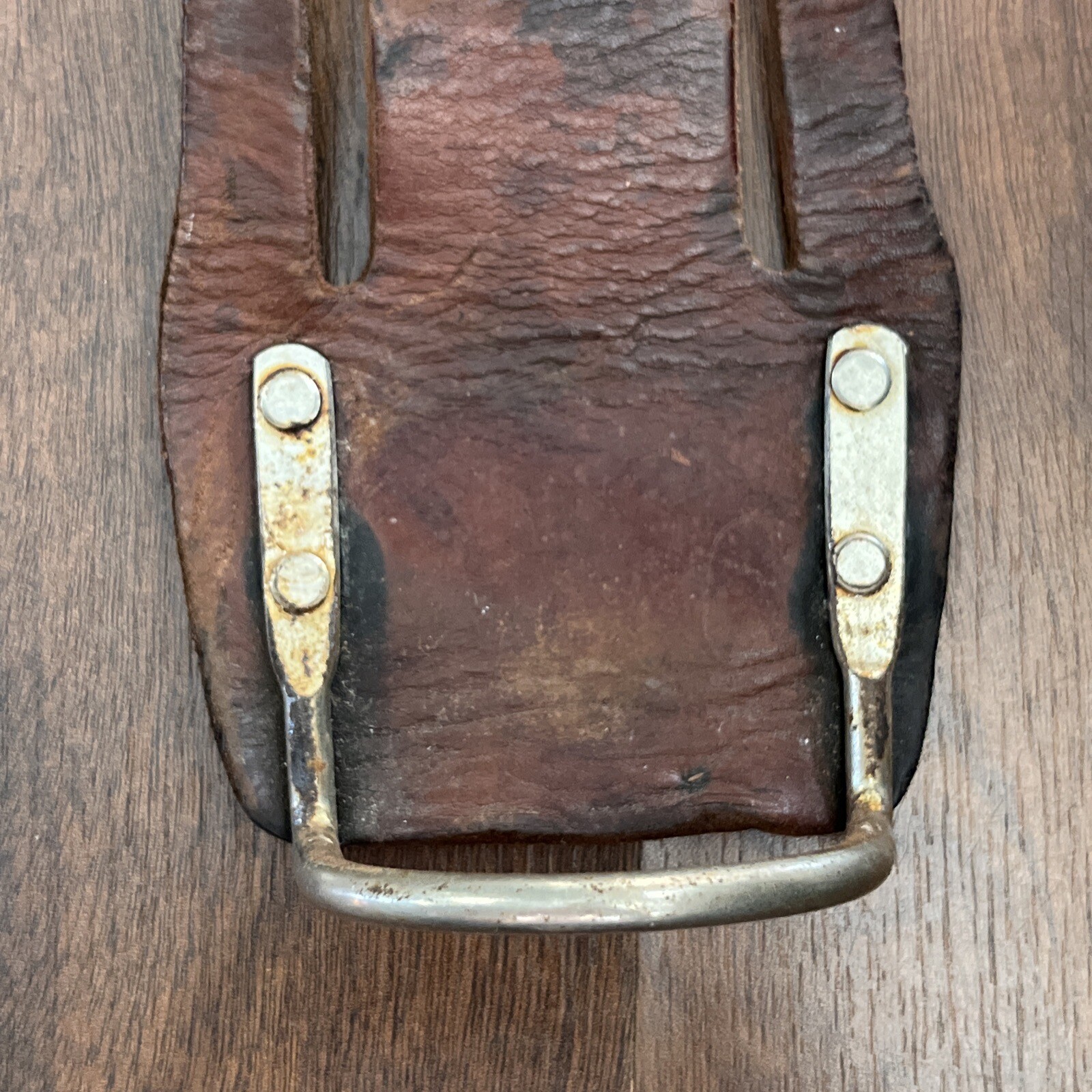 AWP Hammer Holder For Belt. Leather L-739-1 Made In Mexico {JJ}