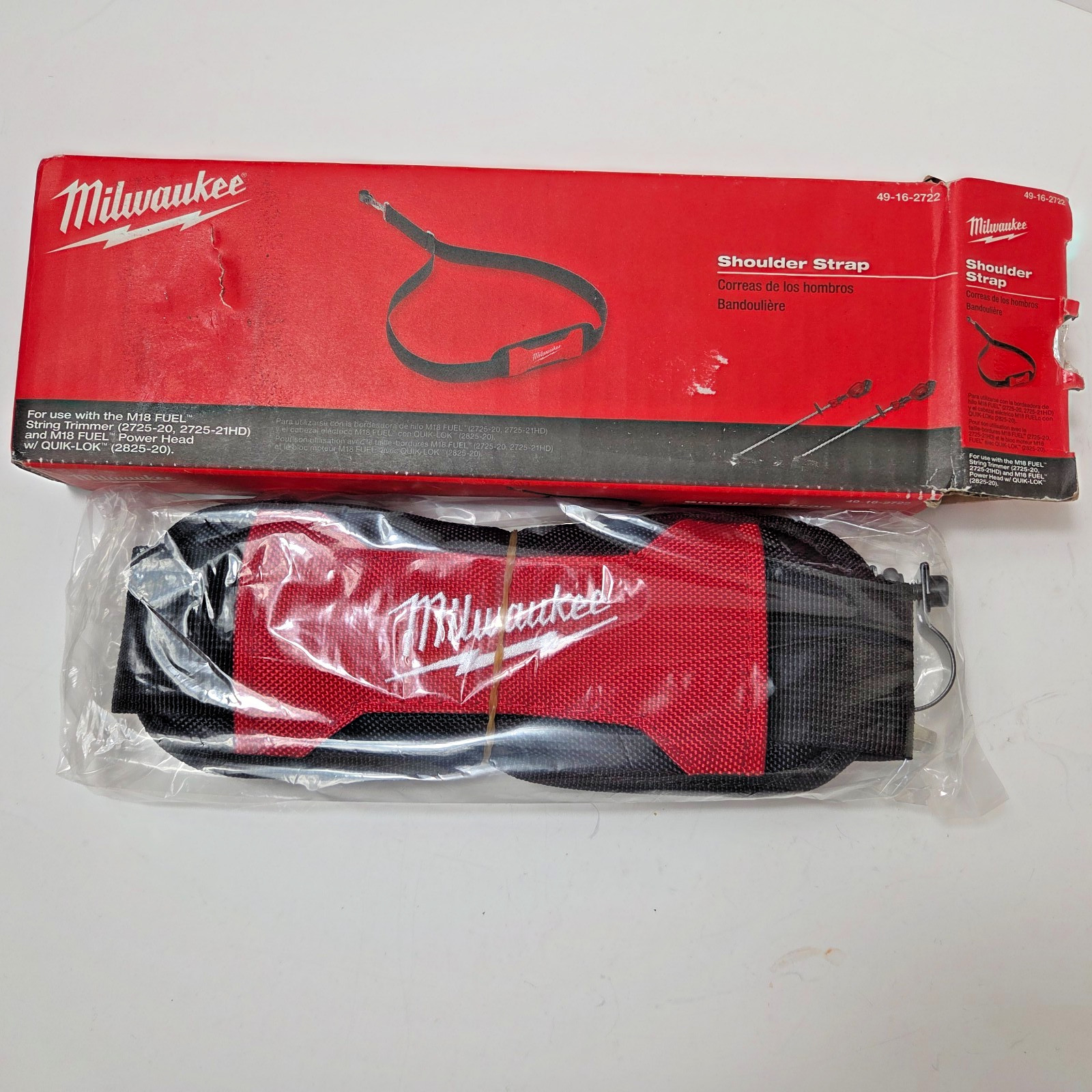 New Milwaukee 49-16-2722 Shoulder Strap Padded QUIK-LOK For Milwaukee M18
