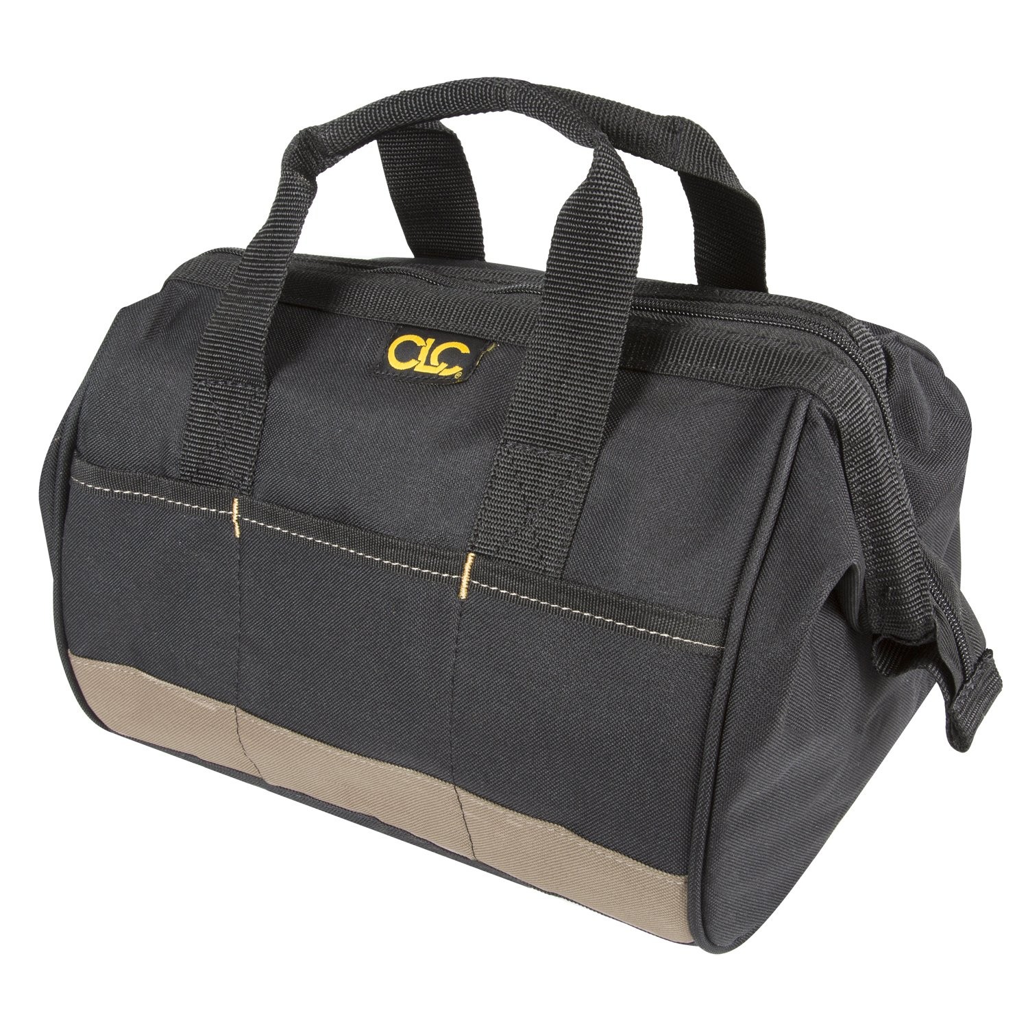 Custom Leathercraft1161 12 in. Standard Big Mouth Bag, 14 Pocket