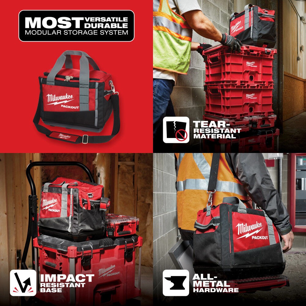Milwaukee 15 In. Packout Tool Bag