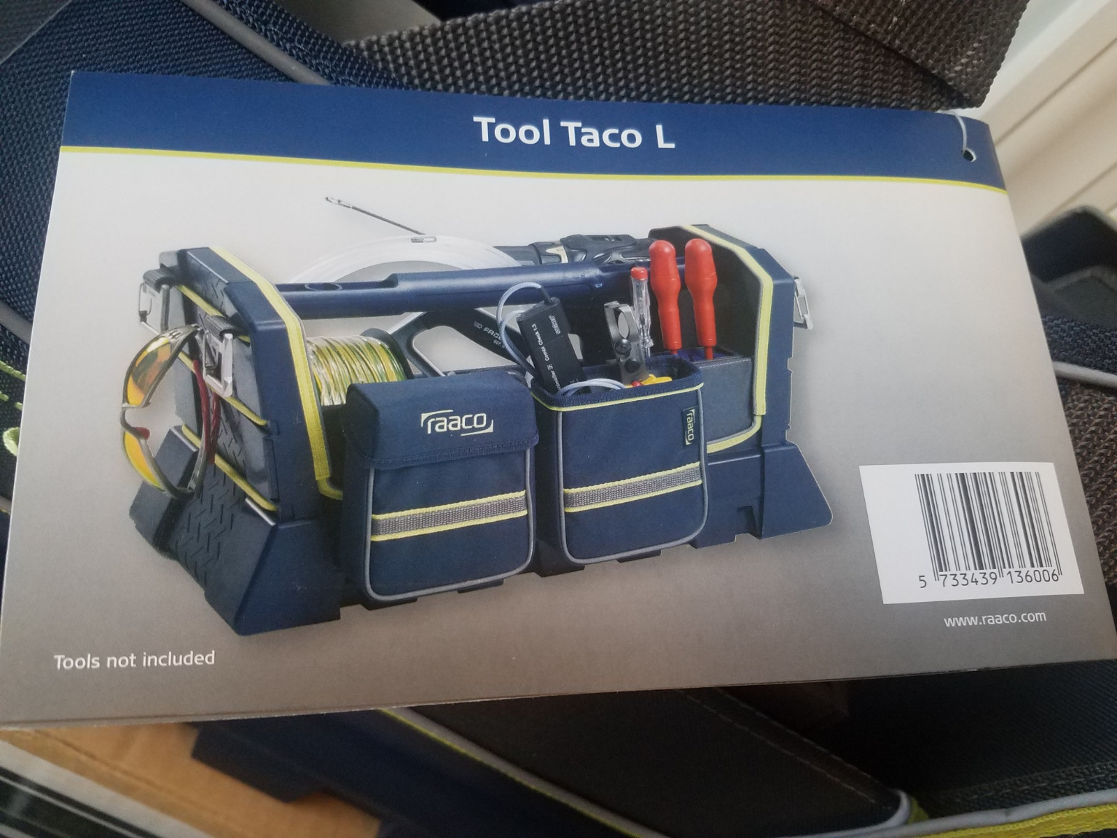 RAACO TOOLTACO 20″ OPEN TOP TOOLBOX WITH LOTS OF EXTRAS- NEW! RETAIL $159
