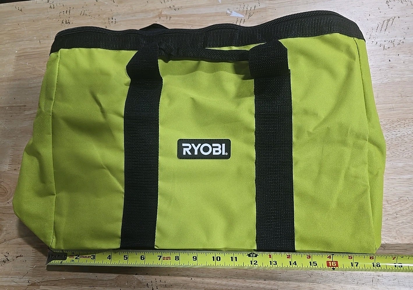 Ryobi Contractor Canvas Tool Bag PACK OF 4 BAGS- Genuine NEW 18″x12″x10″