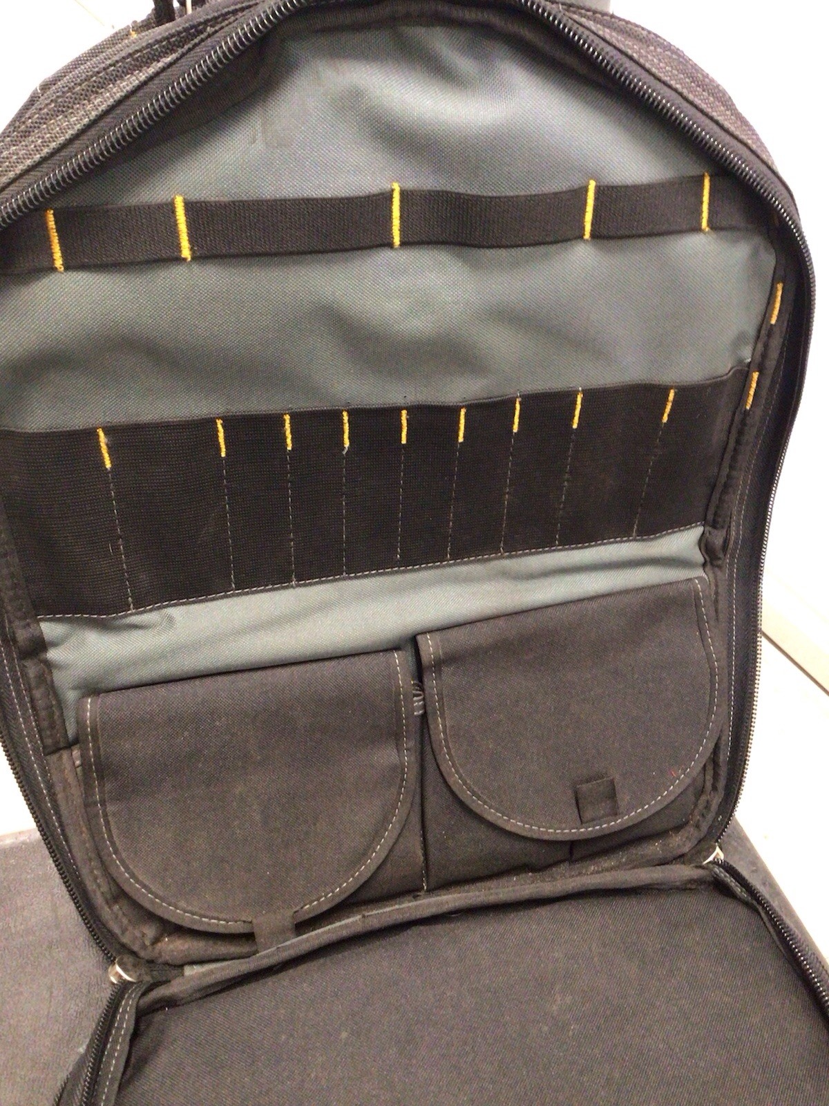CLC 1132 Professional 75 Pocket Heavy Duty Premium Tool Backpack Bag HVAC Tech