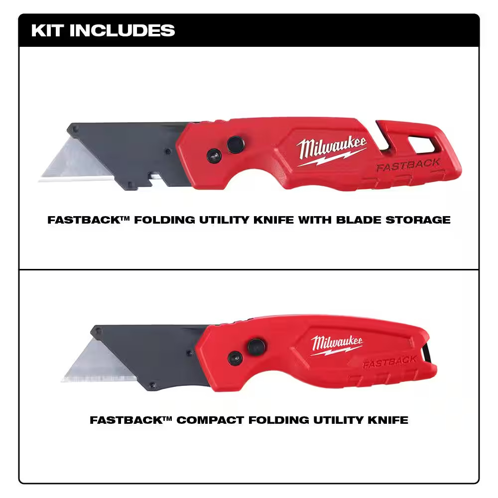 15 In. Ultimate Jobsite Backpack with Screwdriver Set and FASTBACK Utility Knife