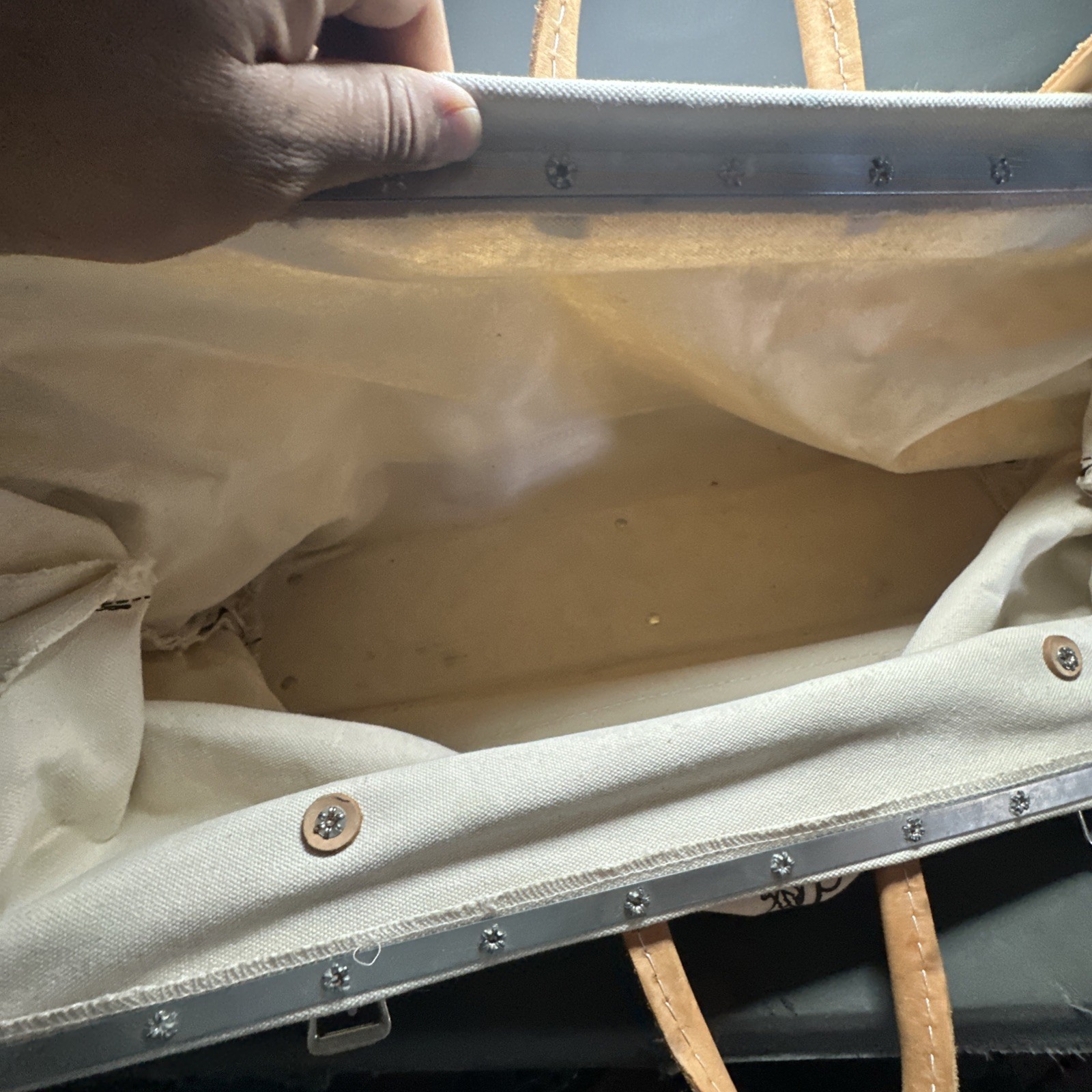 Klein Tools Bag 5102-24 Heavy Canvas 24″ Lineman Storage Tote Vintage