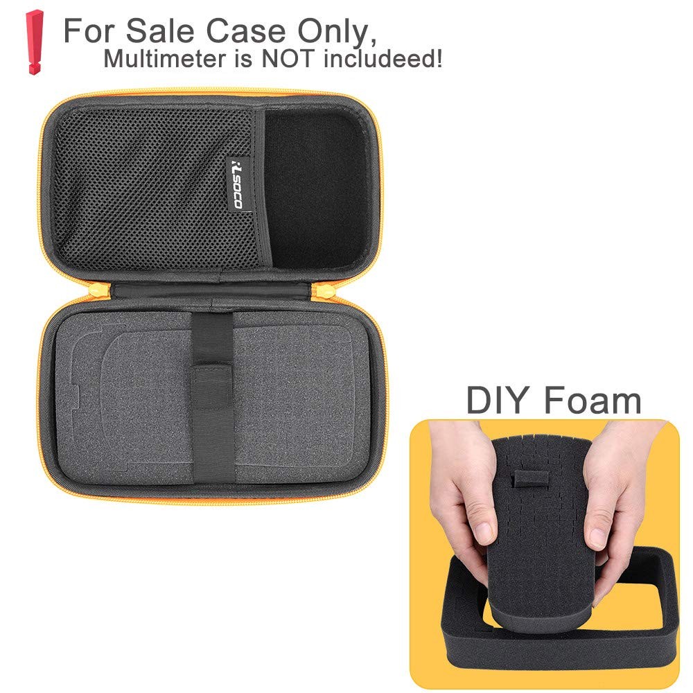 RLSOCO Hard Case for Fluke 15B+/17B+/117/106/107/115/101/179/116/177/113/114/…