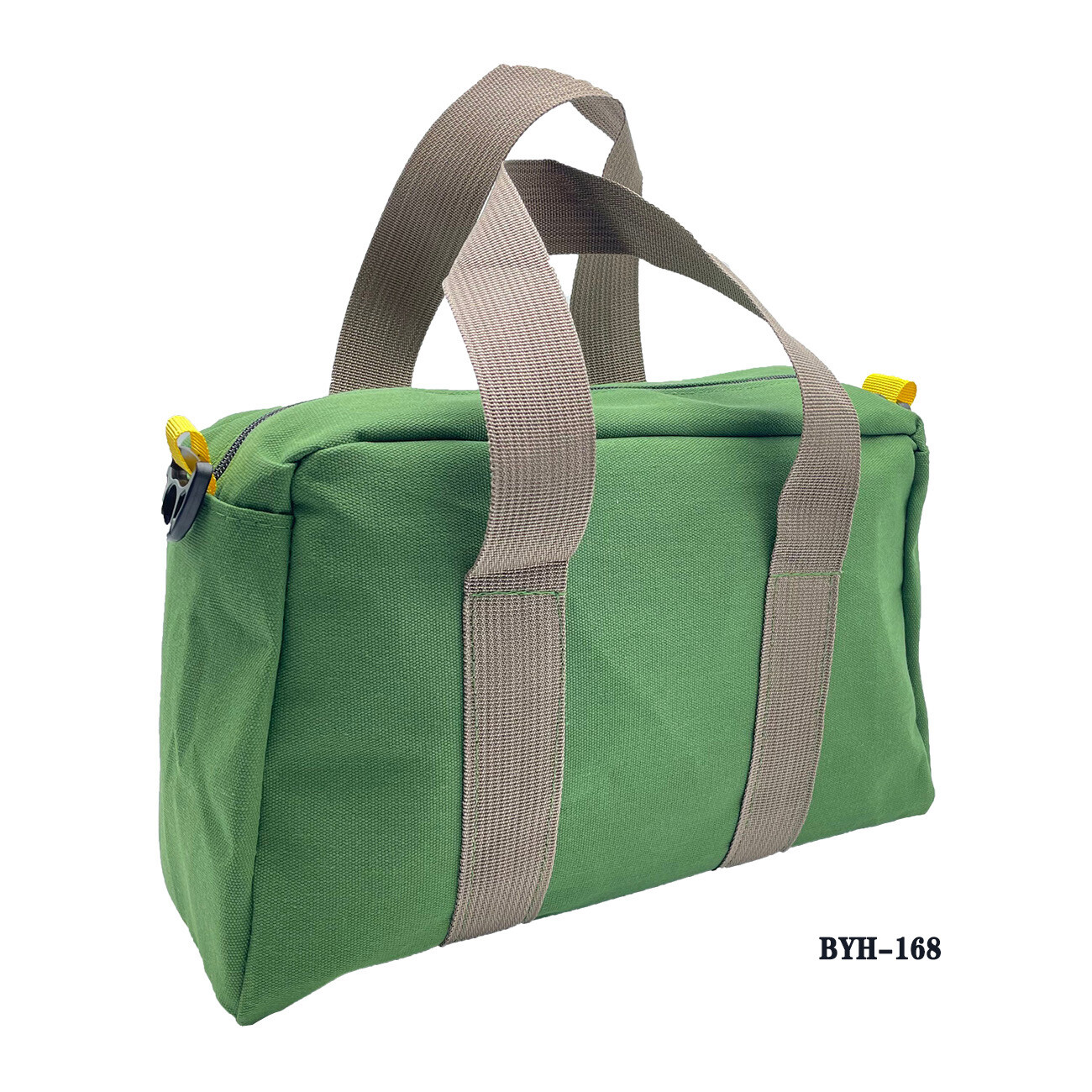 Heavy Duty Canvas Tool Bag with Metal Zipper Muti-Purpose Portable Waterproof