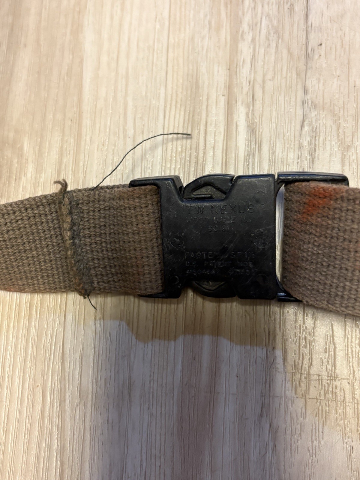 Carhartt Duck Nail Canvas Brown Tool Belt Server Apron Adjustable Distressed