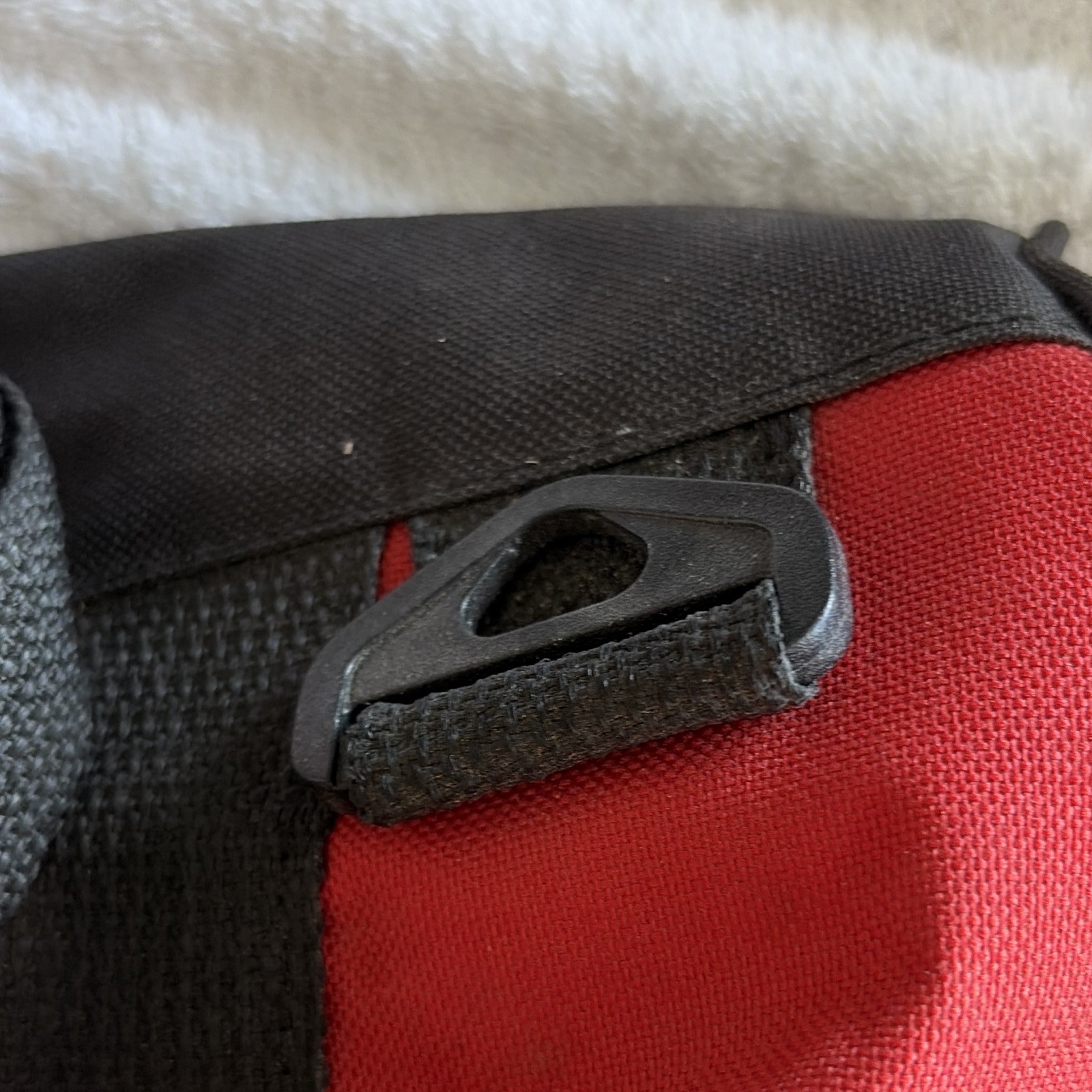 Milwaukee Red/Black Fabric Zipper Tool Bag Carry