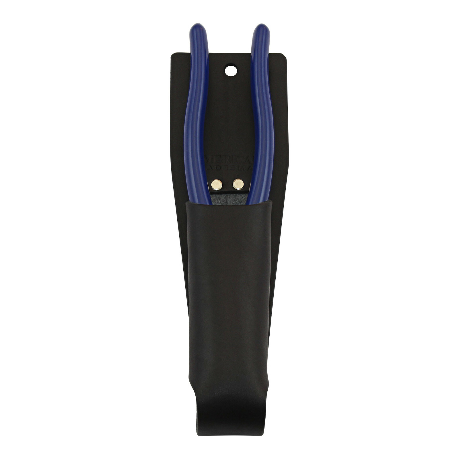 American Tradesman 712BK- Black Leather Lineman’s Pliers Holder w/ Closed Bottom
