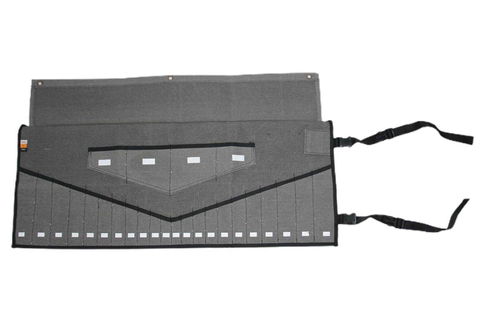 Wrench Roll, 26 Pocket Roll Up Pouch, Metric SAE Cotton Canvas Tool Bag