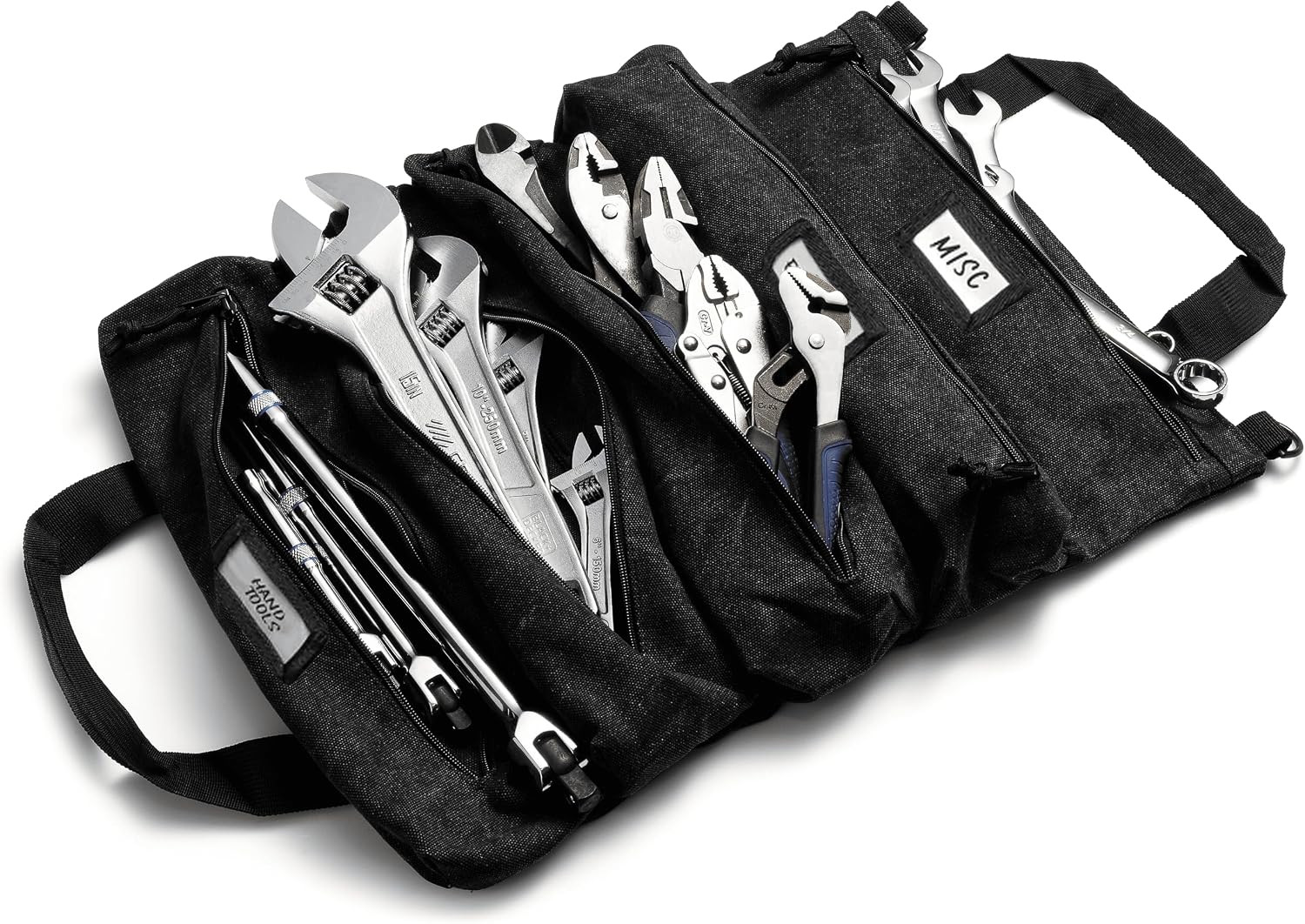 Official Legacy Tool Roll Bag, 5-Pocket, 20 X 12 In, Armygreen, Made in USA | Ea