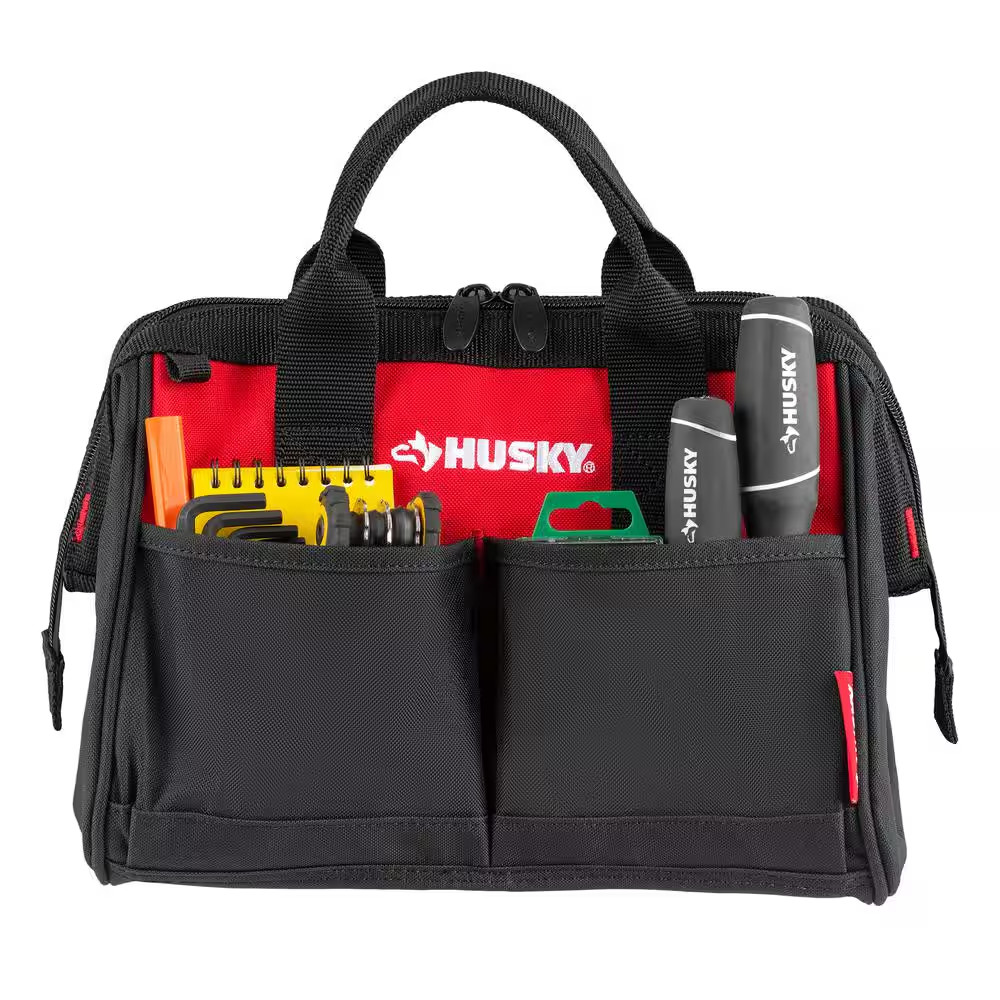 12 in 4 Pocket Zippered Tool Bag
