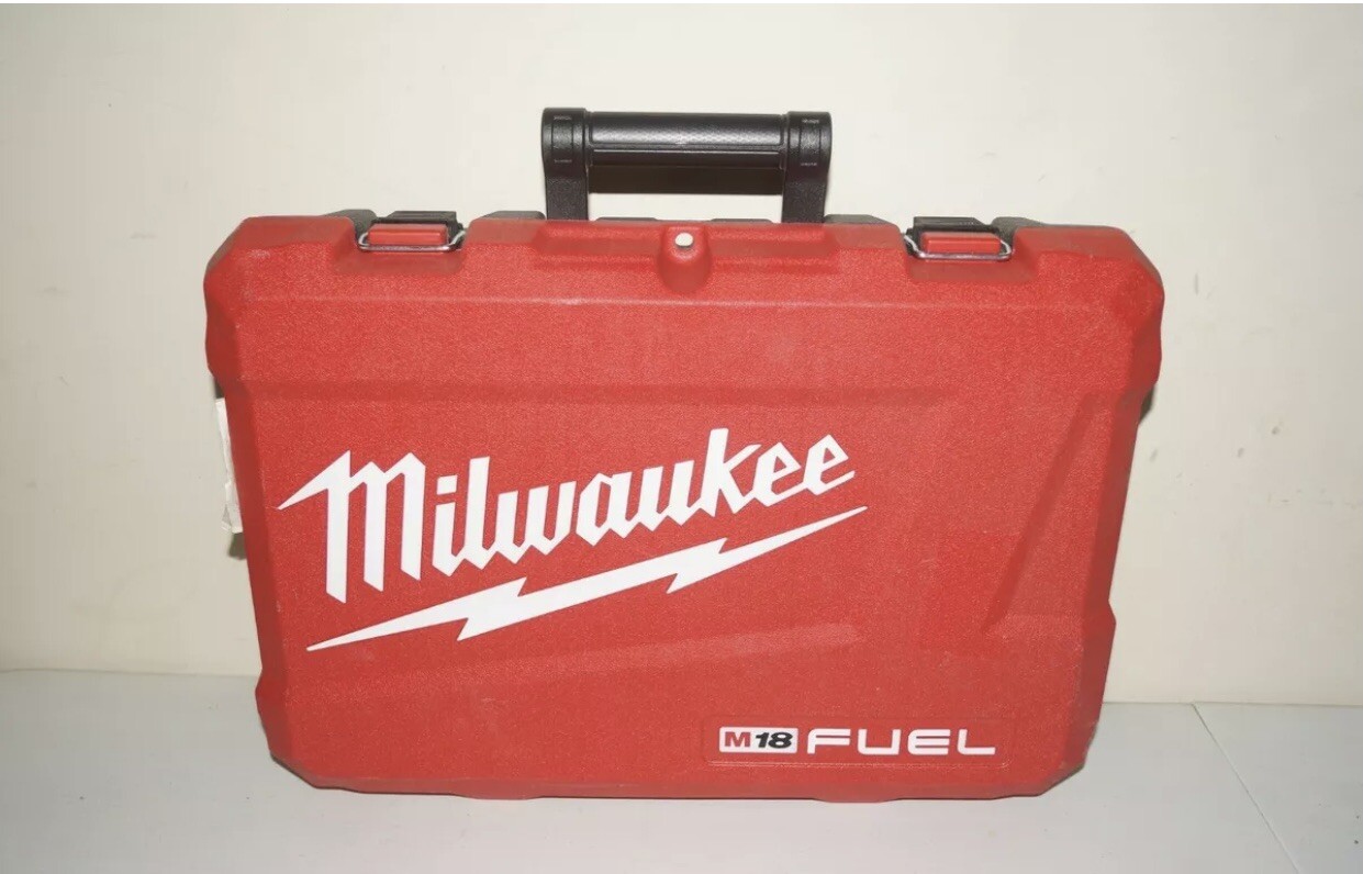 M18 Fuel 18V Milwaukee Empty Plastic DRILL Hard Case Only for 2997-22 EMPTY New