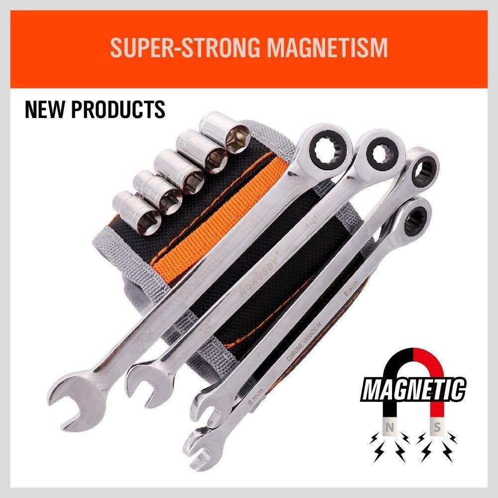 Lightweight Magnetic Wristband for Easy Access to Tools – Great for Work & Play