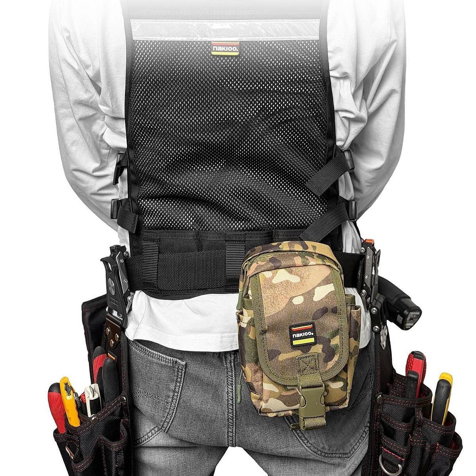 Electrician Tool Vest Maintenance for Men Women Heavy Duty Sturdy Work Vest