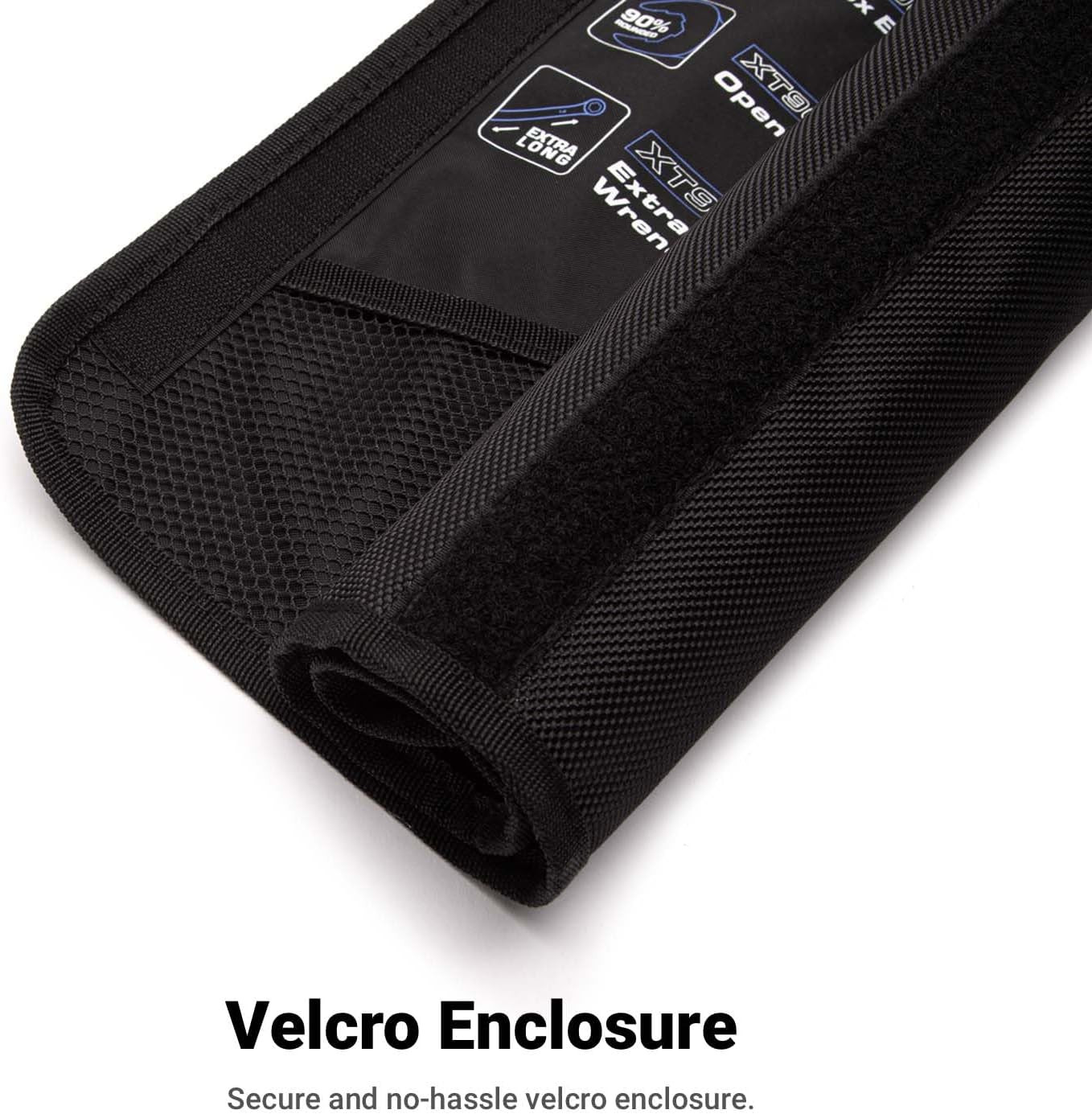 Wrench Roll Up Pouch for Extra-Long Wrenches, Deep Pockets