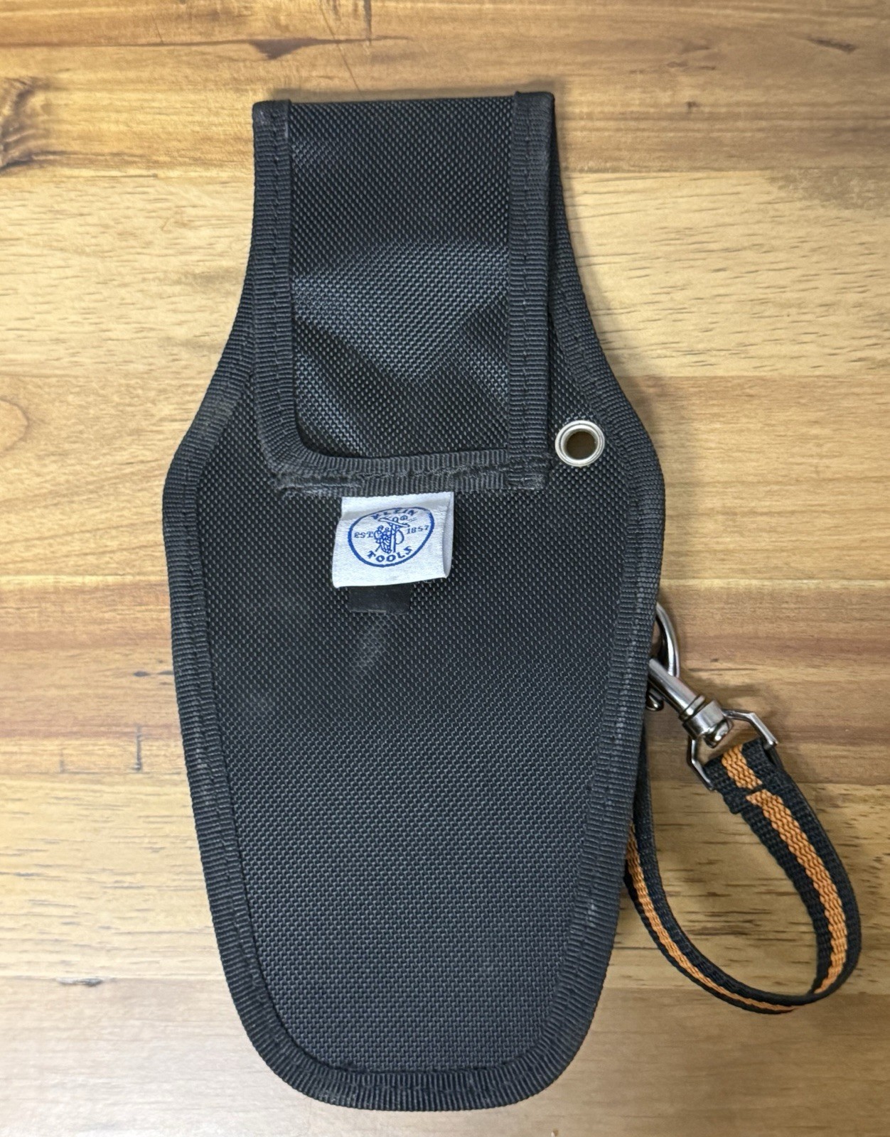 Klein Tools Tool Pouch, Tradesman Pro 5240, Black, 2in belt, 9 Pockets