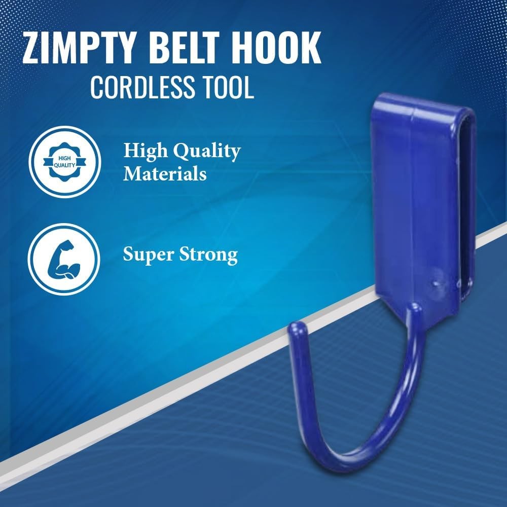 2PCS ZI155 Heavy Duty Belt Hook for Cordless Tool, Finishers Float and Tool Hook