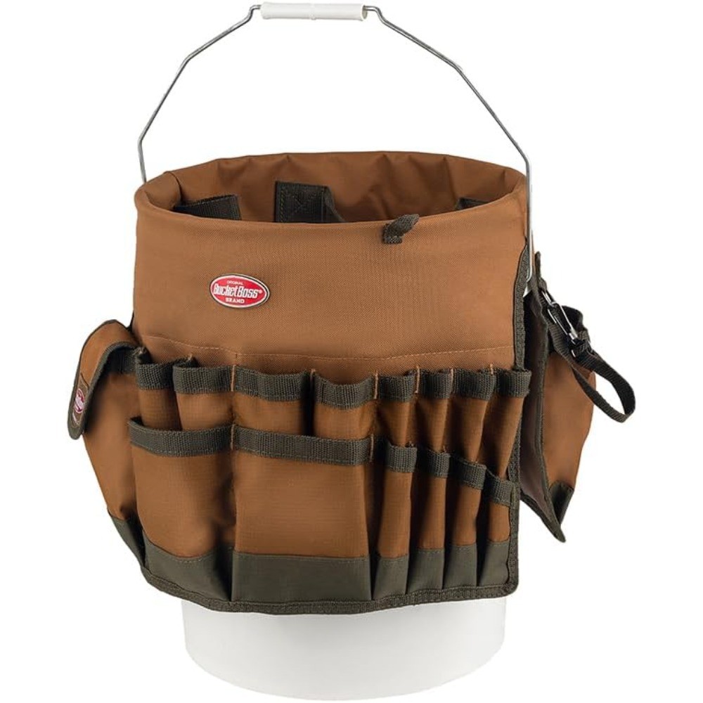 Bucket Boss The Bucketeer Bucket Tool Organizer in Brown, 10030