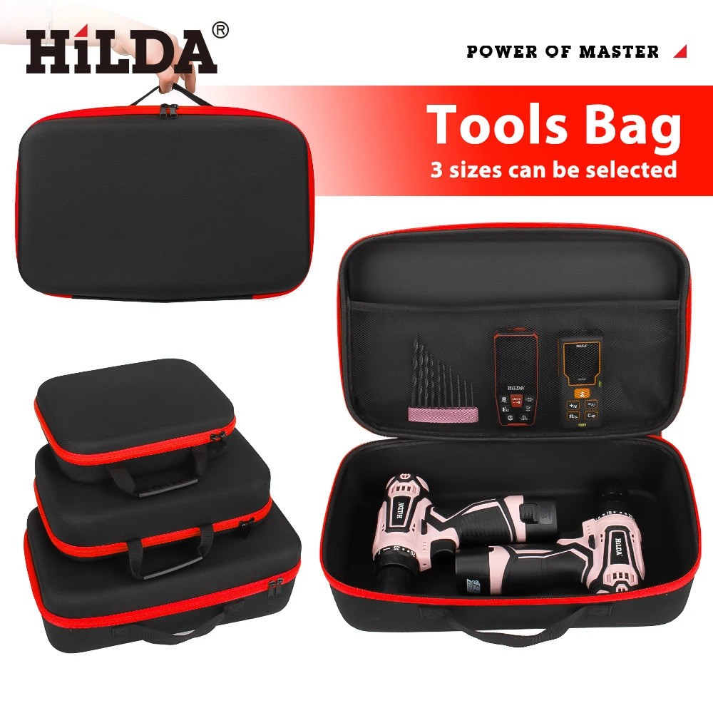 Large Capacity Tools Bag 3-size Tools Waterproof Electrician Hardware Tools Bag