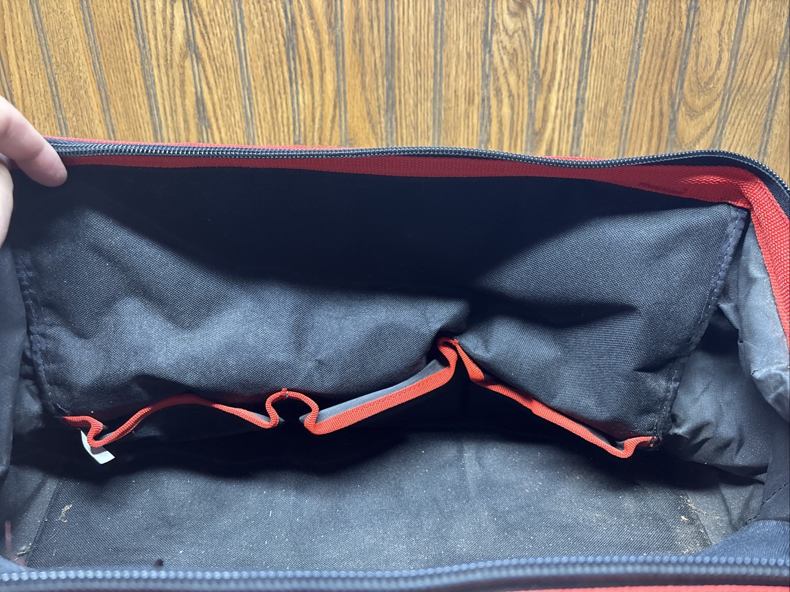 Husky Tech Tool Bag Heavy Duty Storage Organizer Large WR – 18x12x10 Semi Rigid