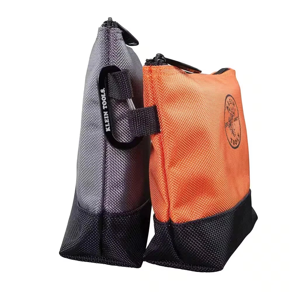 Klein Tools 9 In. Stand-Up Zipper Tool Bag (2-Pack)