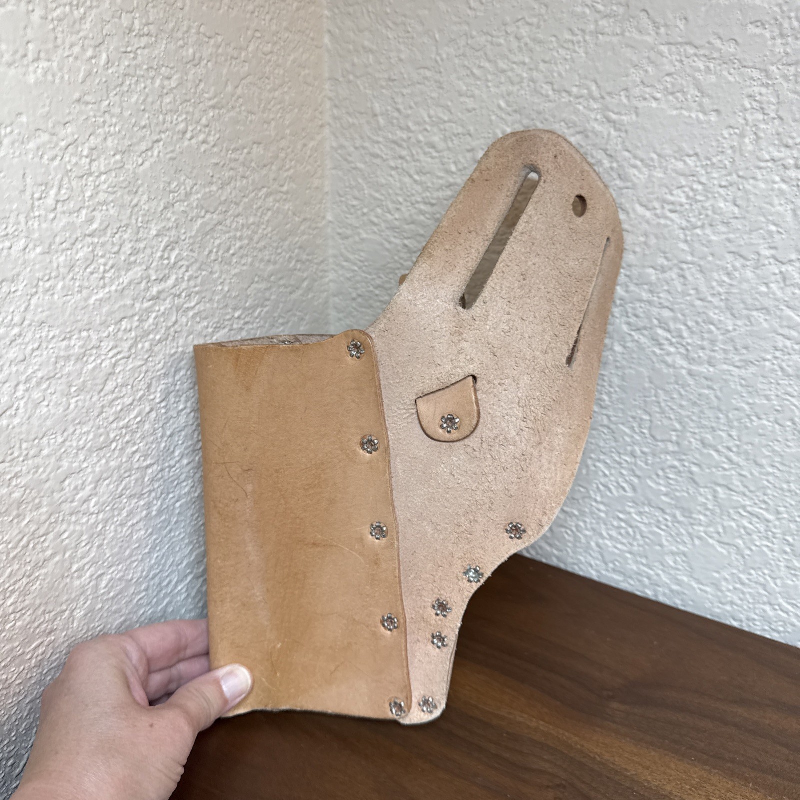 CLC Custom Leathercraft DRL91 Top Grain Cowhide 45 Degree Cordless Drill Holster