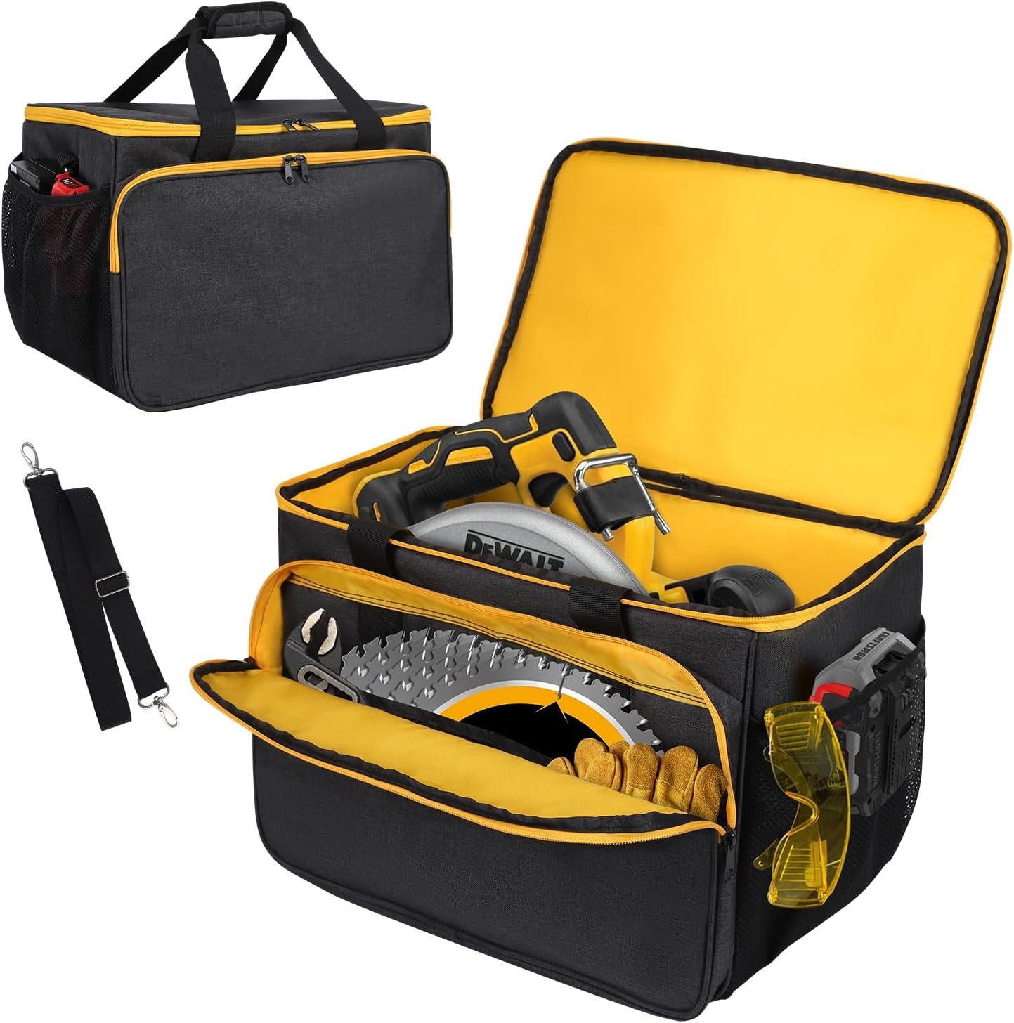 Carry Bag for DEWALT 20V MAX Circular Saw DCS391B/DCS565B,Storage Case for DE…
