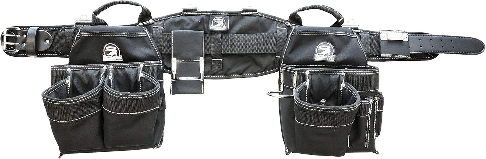 Gatorback Professional Carpenter Tool Belt Deluxe Package – Padded Tool Belt wit
