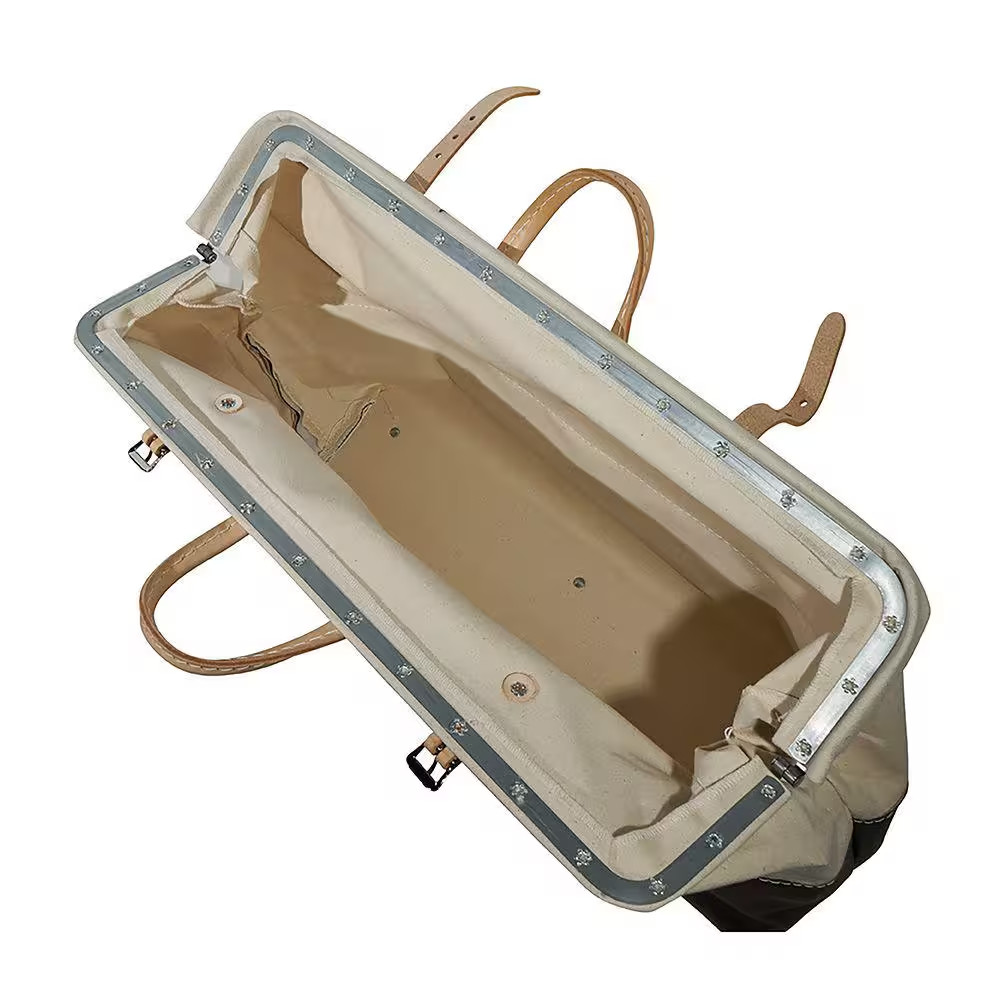 24 In. High-Bottom Canvas Tool Bag