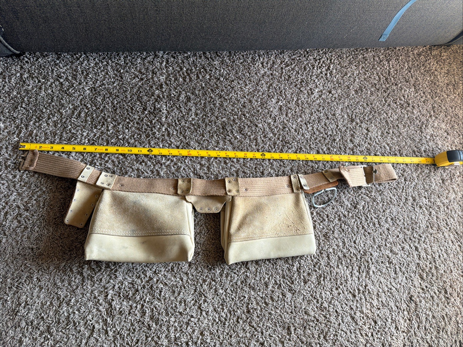 Custom LeatherCraft Carpenters’s Work Apron Tool Belt #174274