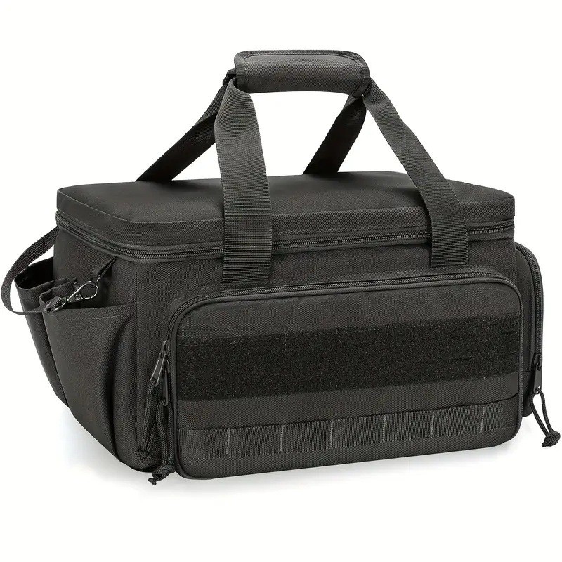 1pcs Black Canvas 14 Inch Tool Tote Electrician Lightweight Carry Bag